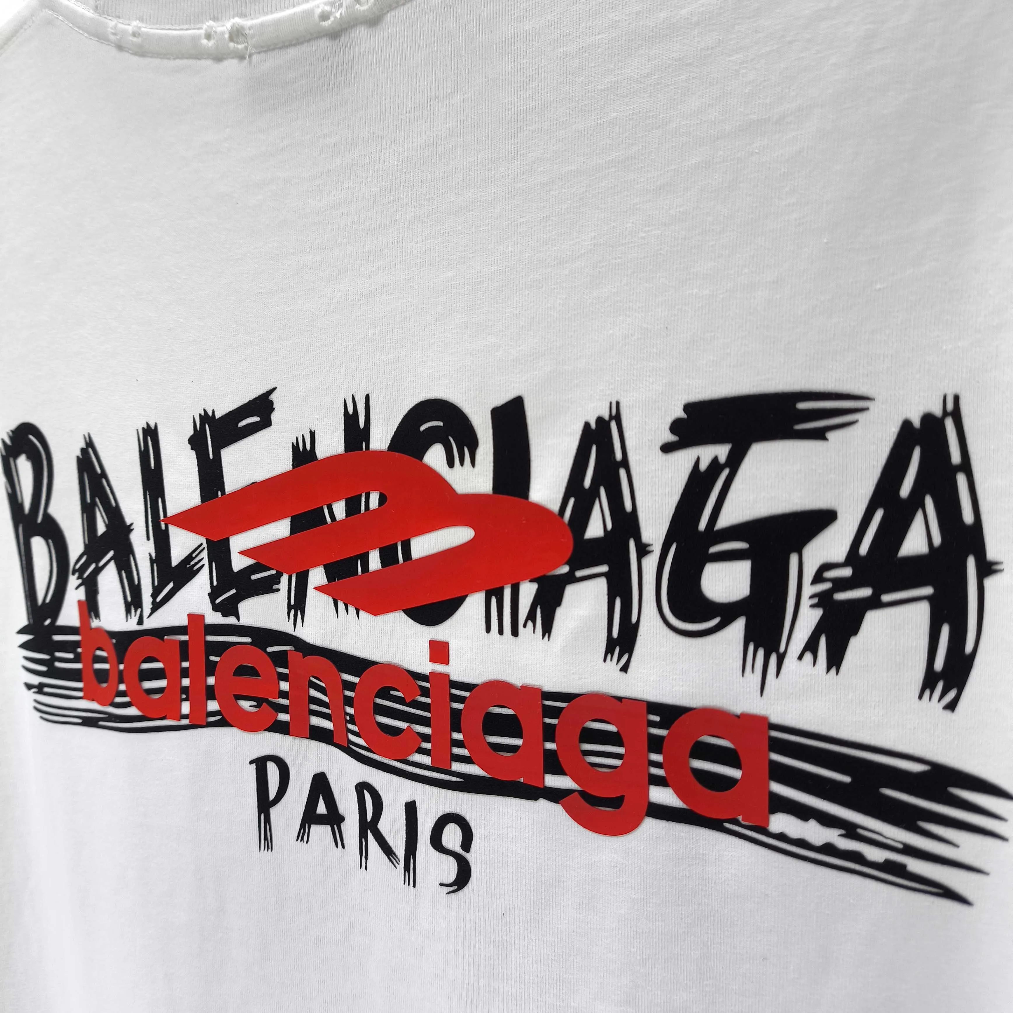 BAL* 2026 New Arrival 320g logo t Same Style Size S M L XL XXL Black White